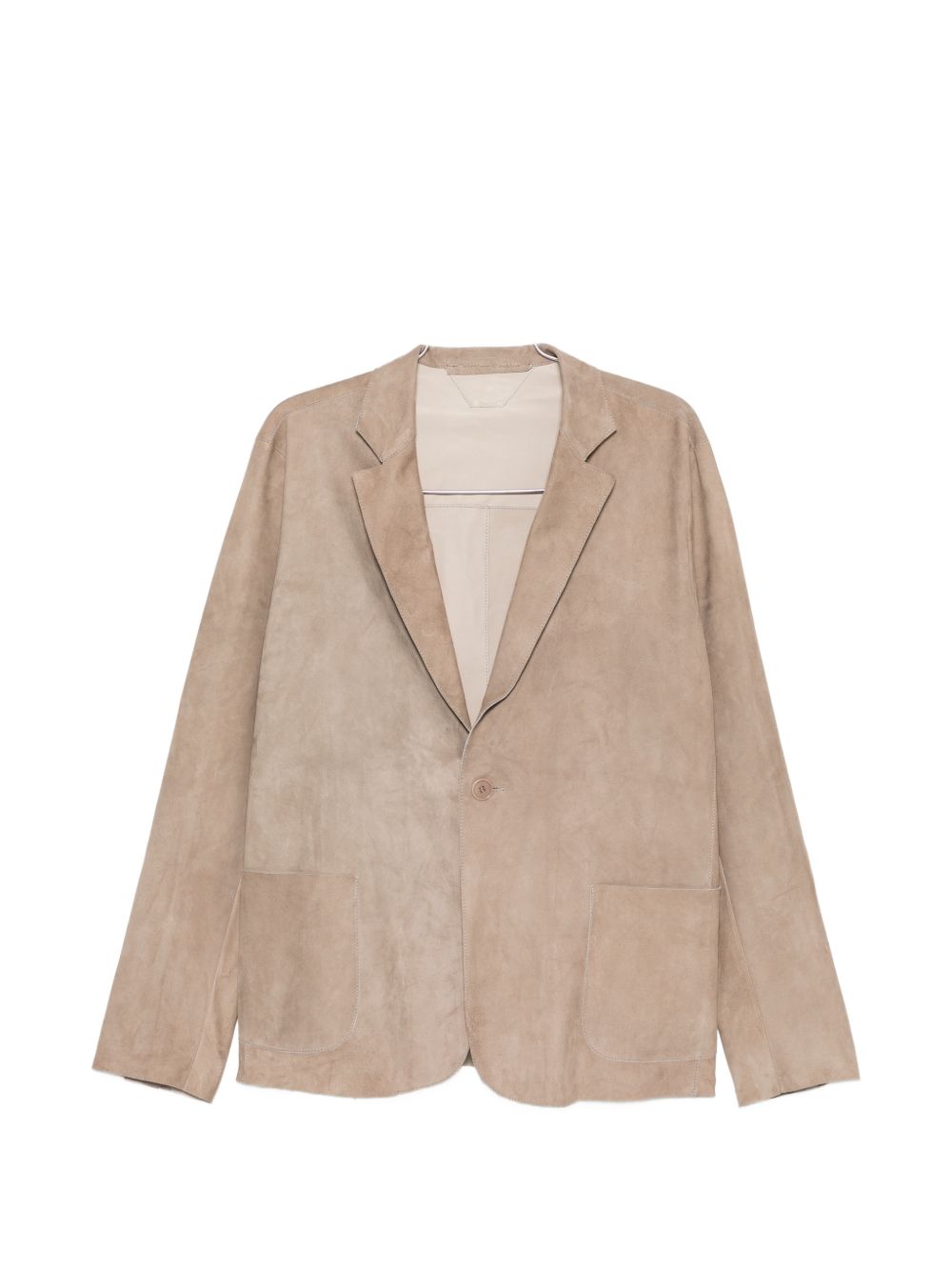 Giacca in pelle beige Salvatore santoro - uomo 