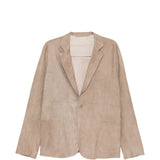 Giacca in pelle beige Salvatore santoro - uomo 