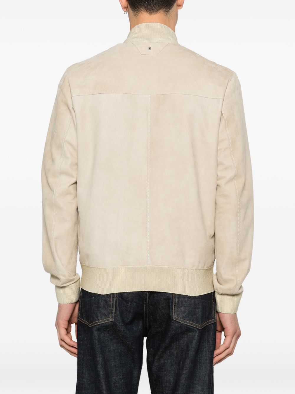 Giacca con tasche applicate in beige Salvatore santoro - uomo 