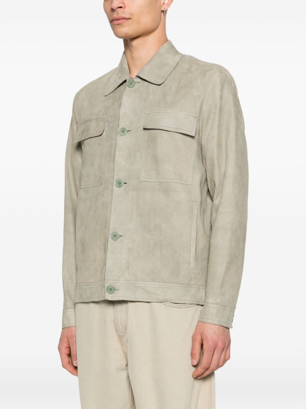 Giacca con tasche applicate in beige Salvatore santoro - uomo 