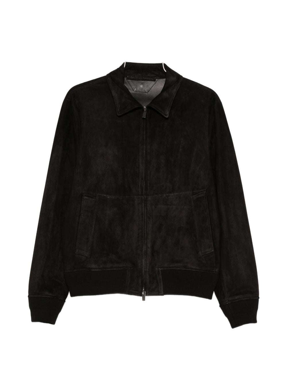 Giacca in pelle scamosciata in nero Salvatore santoro - uomo 