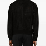 Giacca in pelle scamosciata in nero Salvatore santoro - uomo 