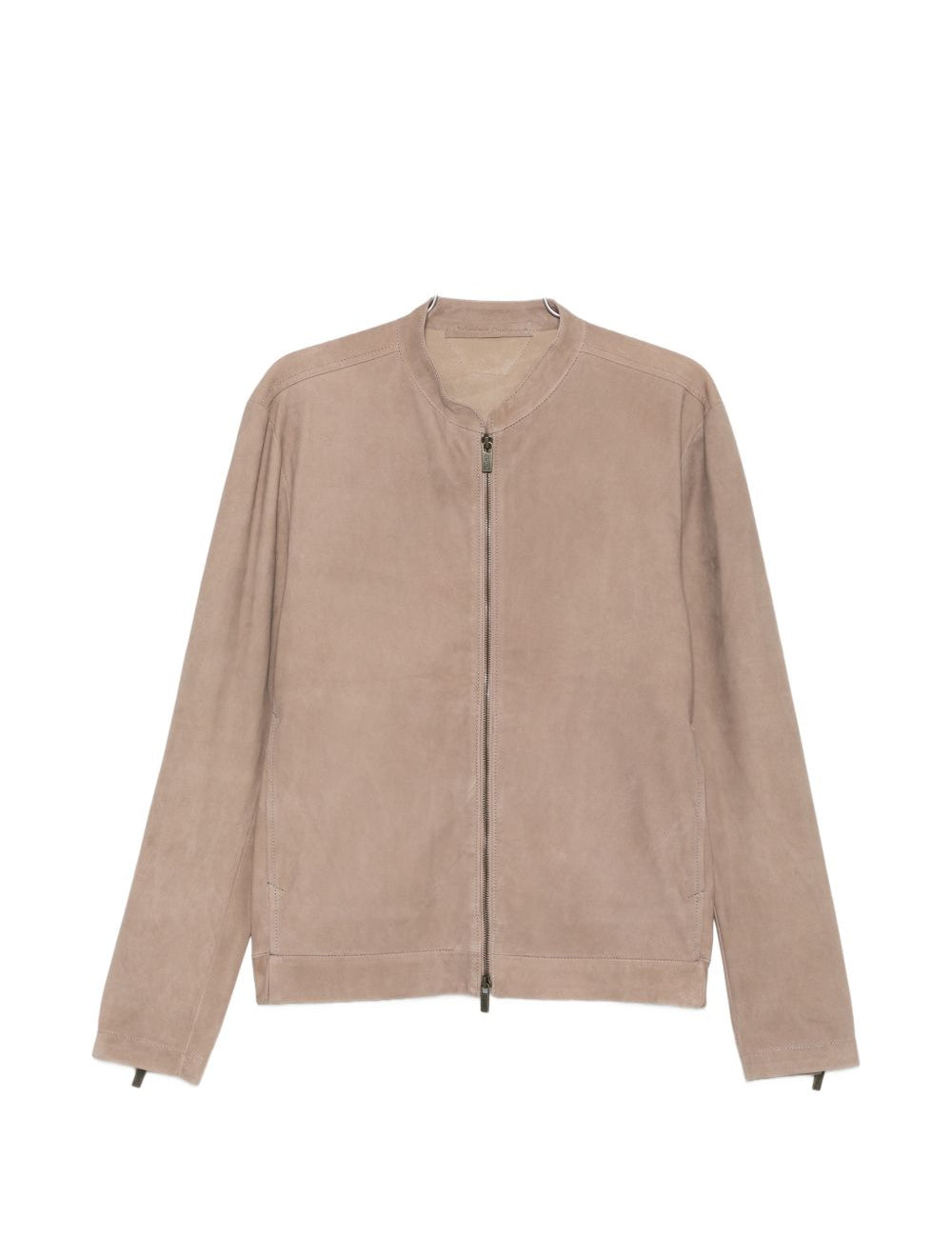 Giacca in pelle scamosciata in beige Salvatore santoro - uomo 