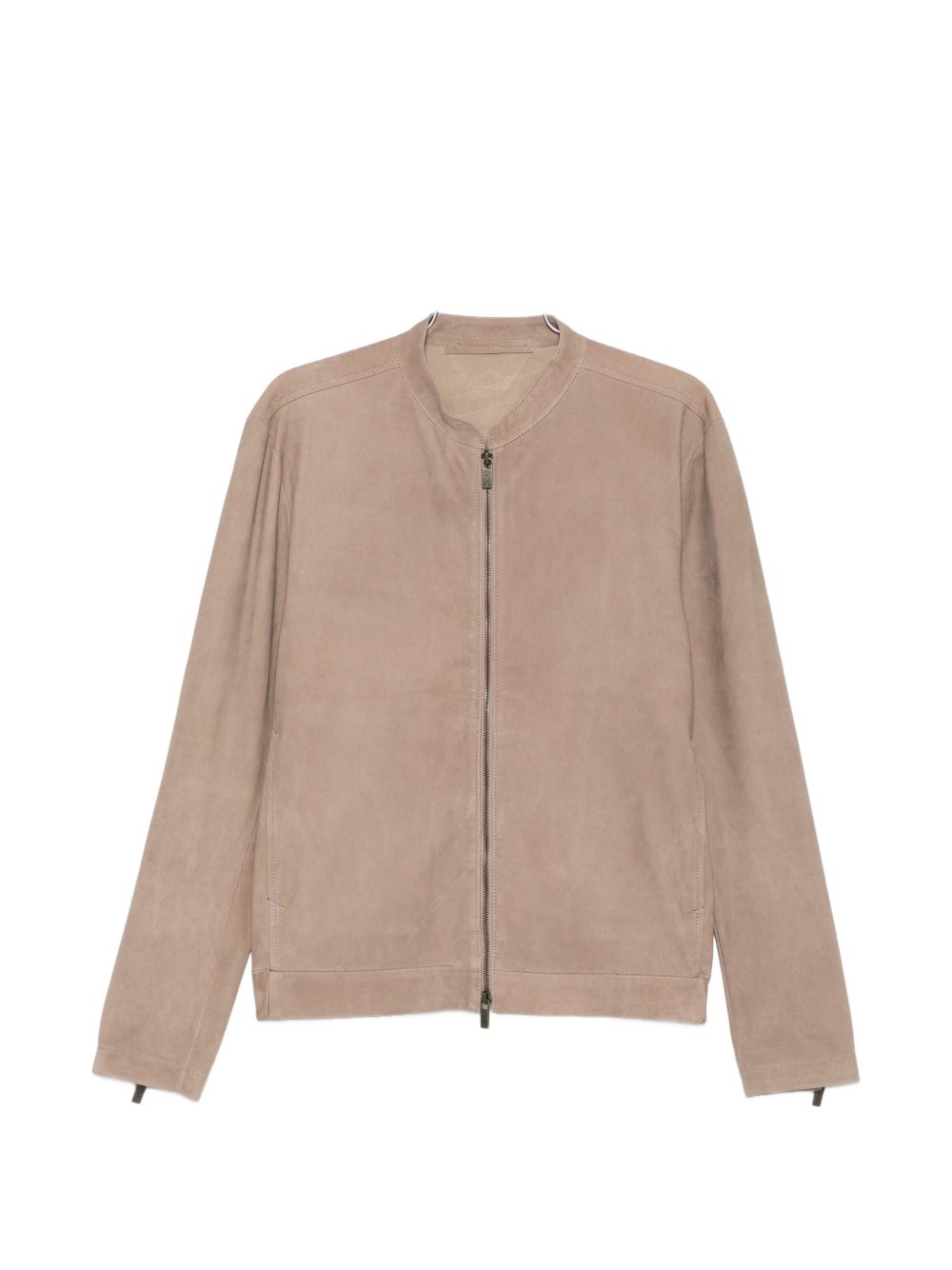 Giacca in pelle scamosciata in beige Salvatore santoro - uomo 