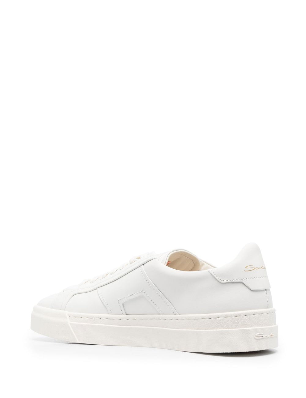 Sneakers con lacc in bianco Santoni - uomo 