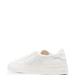 Sneakers con lacc in bianco Santoni - uomo 