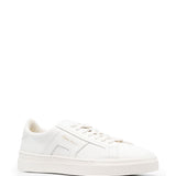 Sneakers con lacc in bianco Santoni - uomo 