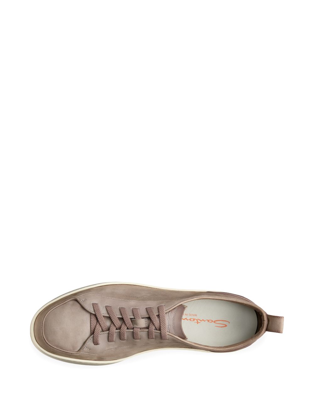 Sneakers con lacci in beige Santoni - uomo 