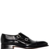 Derby ira in nero Santoni - uomo 