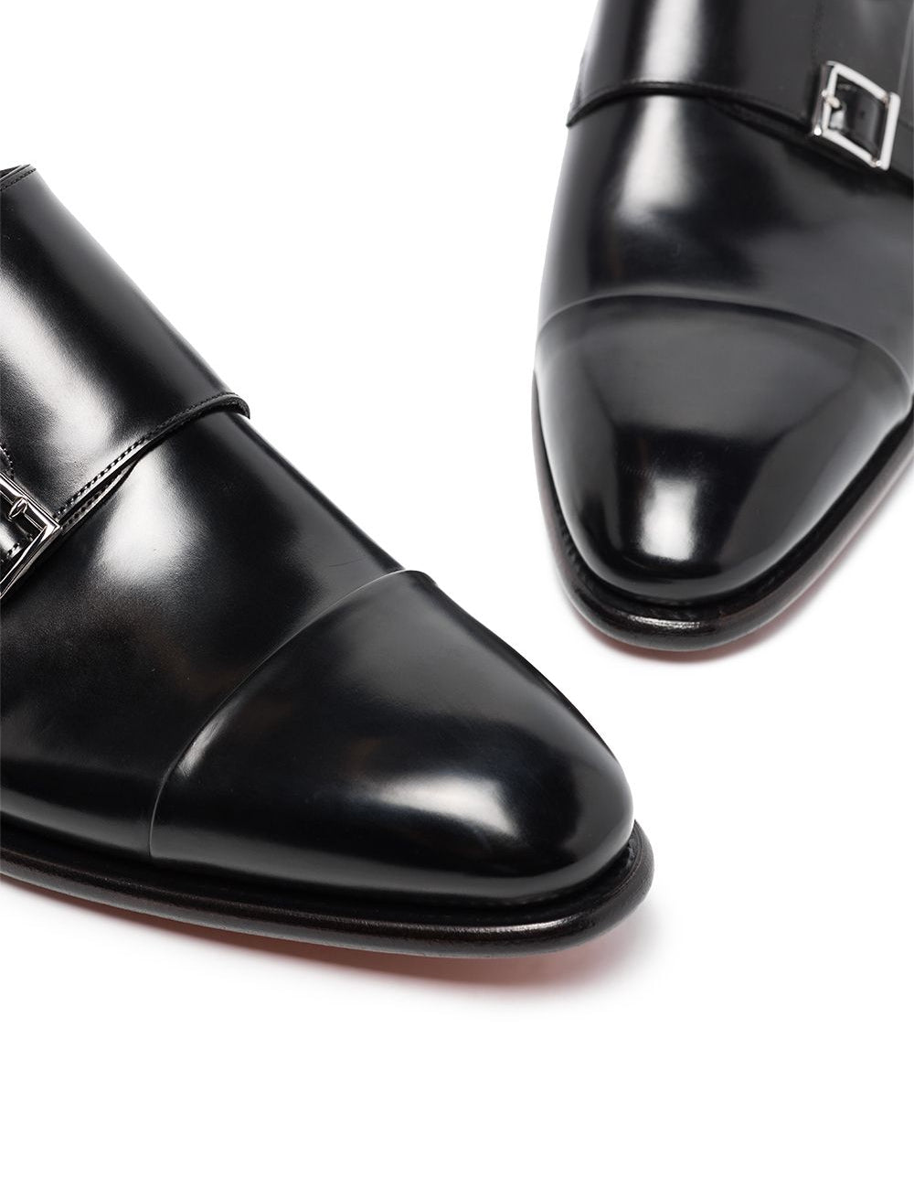 Derby ira in nero Santoni - uomo 