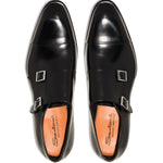Derby ira in nero Santoni - uomo 