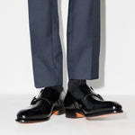 Derby ira in nero Santoni - uomo 