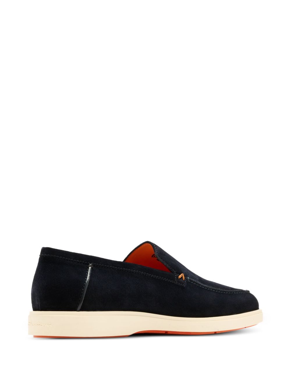 Mocassini con cuciture a contrasto in blu Santoni - uomo 