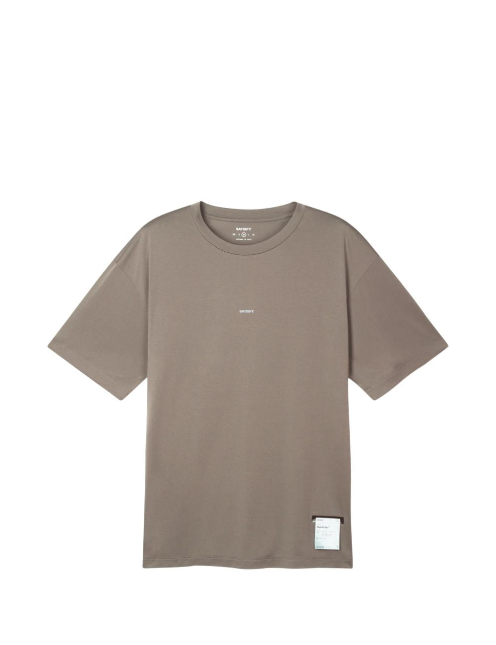 T-shirt AuraLite™ girocollo in verde Satisfy - unisex 