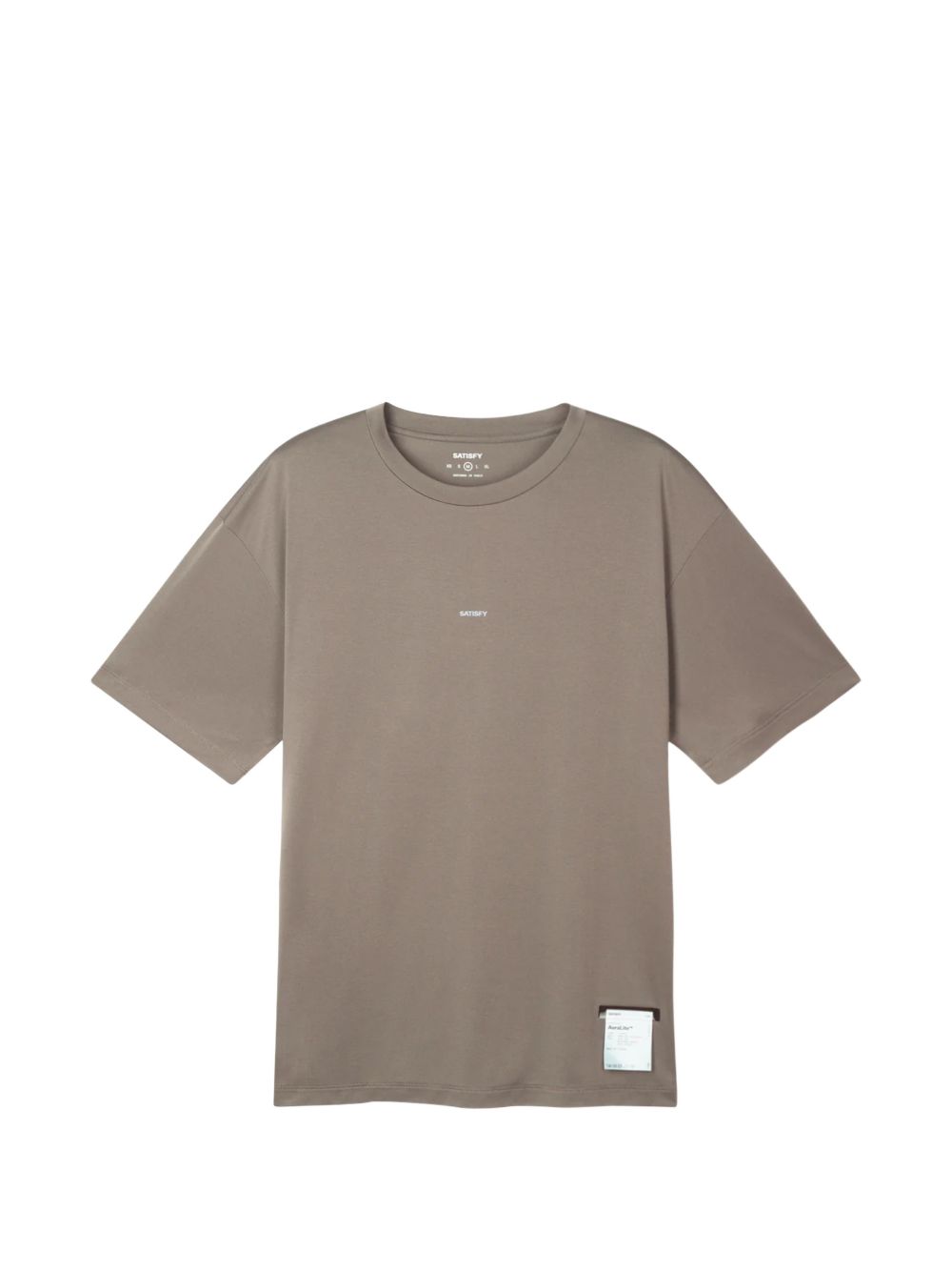 T-shirt AuraLite™ girocollo in verde Satisfy - unisex 