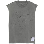 Canotta smanicata in grigio Satisfy - unisex 