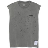 Canotta smanicata in grigio Satisfy - unisex 