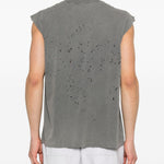 Canotta smanicata in grigio Satisfy - unisex 