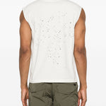Canotta girocollo in bianco Satisfy - unisex 