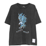 T-shirt con grafica in grigio Satisfy - unisex 