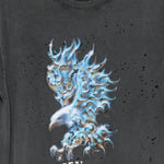T-shirt con grafica in grigio Satisfy - unisex 