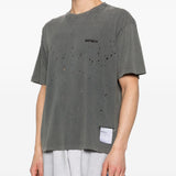 T-shirt a maniche corte in nero Satisfy - unisex 