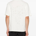 T-shirt girocollo in bianco Satisfy - unisex 