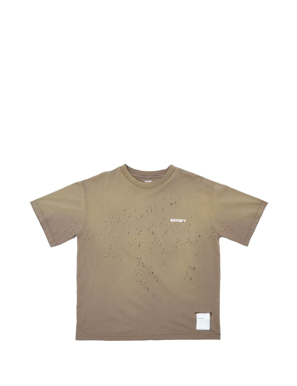 T-shirt MothTech™ in beige Satisfy - unisex 