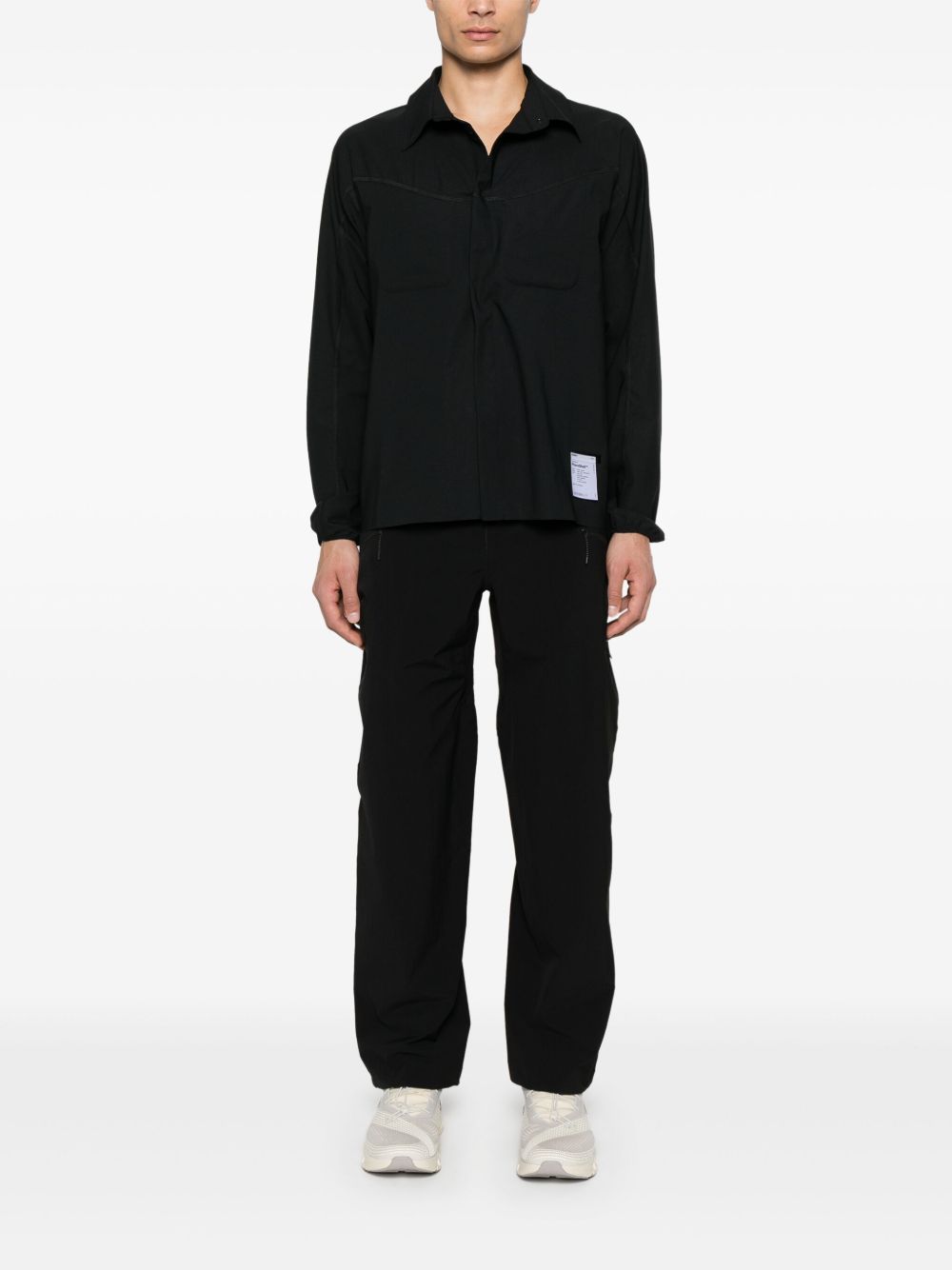 Camicia River in nero Satisfy - uomo 
