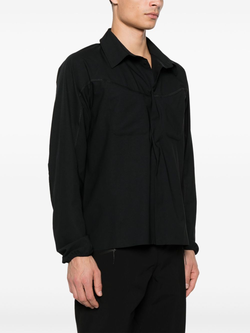 Camicia River in nero Satisfy - uomo 