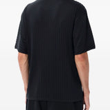 T-shirt con logo in nero Satisfy - unisex 