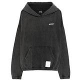 Felpa con cappuccio in nero Satisfy - unisex 
