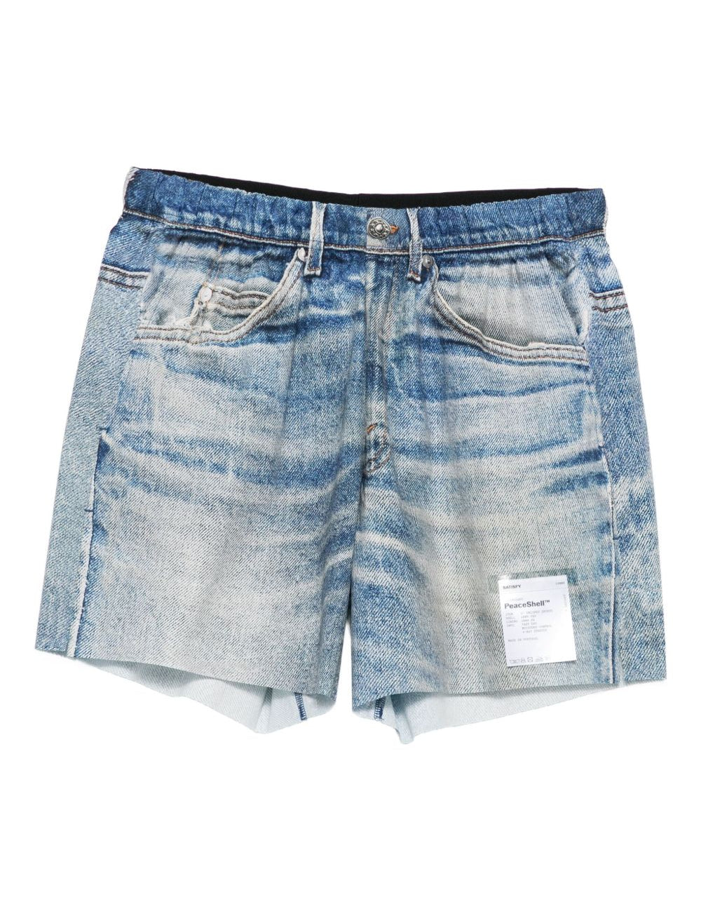Shorts denim in blu Satisfy - unisex 