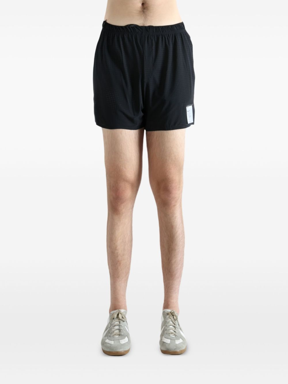 Shorts traforati Space-O™ 5" in nero Satisfy - unisex 