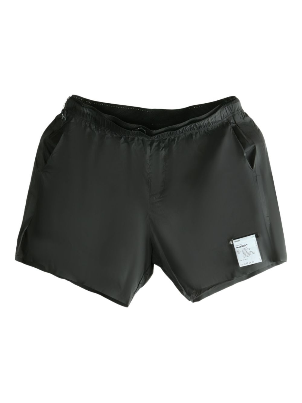 Shorts a doppio strato TECHSILK™ da 8" in nero Satisfy - unisex 