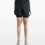 Shorts a doppio strato TECHSILK™ da 8" in nero Satisfy - unisex 
