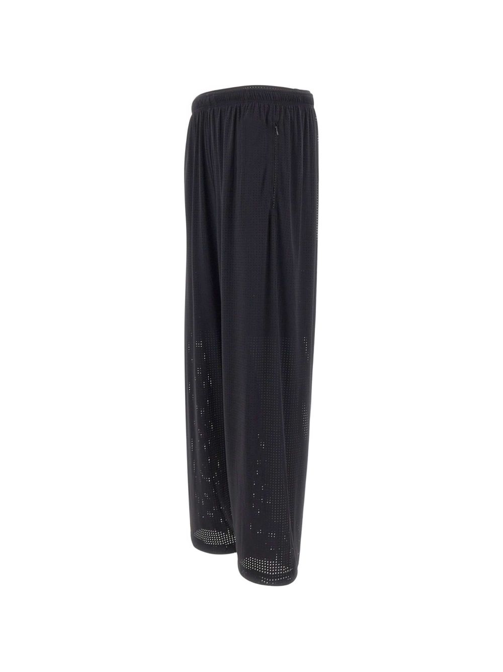 Pantaloni da tuta Space-O traforati in nero Satisfy - unisex 