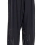 Pantaloni da tuta Space-O traforati in nero Satisfy - unisex 