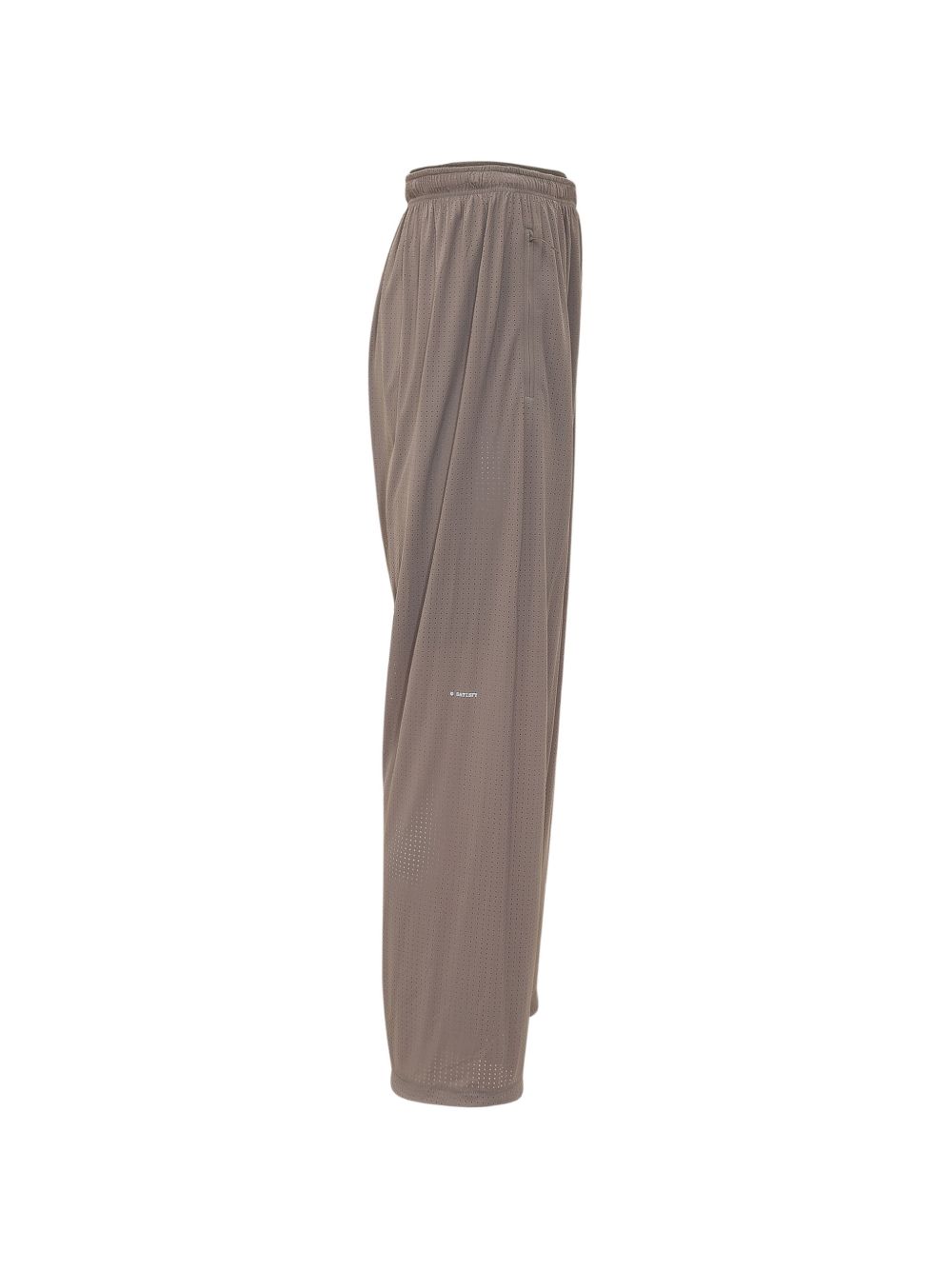 Pantaloni da tuta Space-O traforati in marrone Satisfy - unisex 
