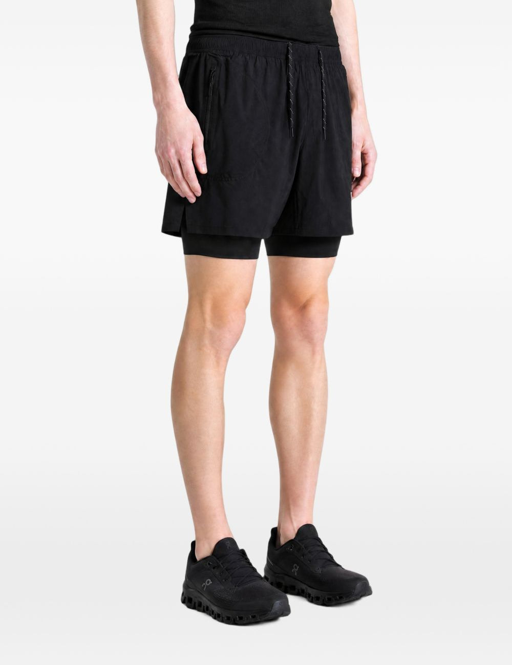 Shorts tecnici Riippy in nero 