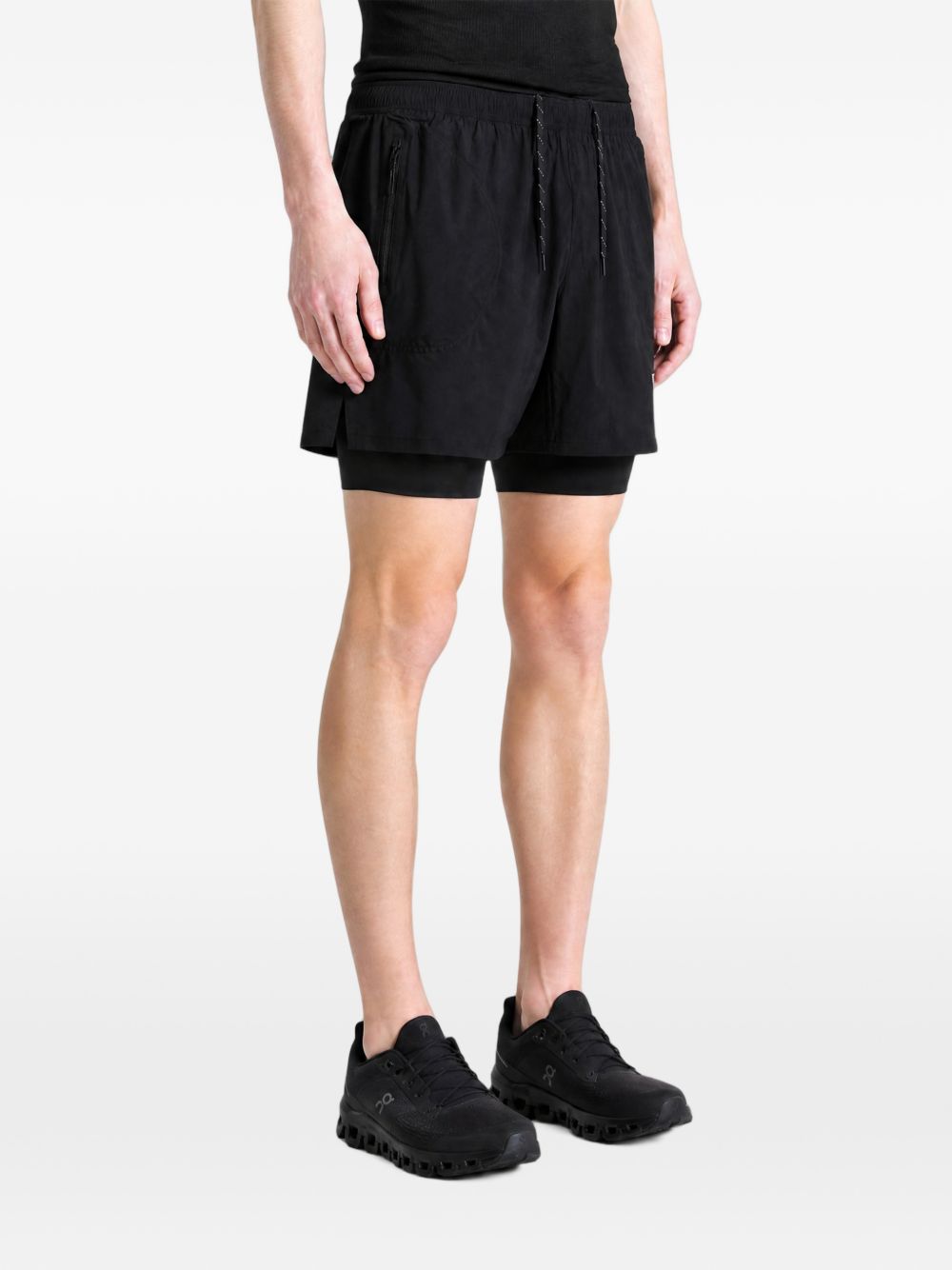 Shorts tecnici Riippy in nero 