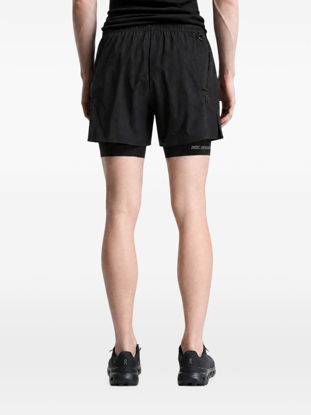 Shorts tecnici Riippy in nero 