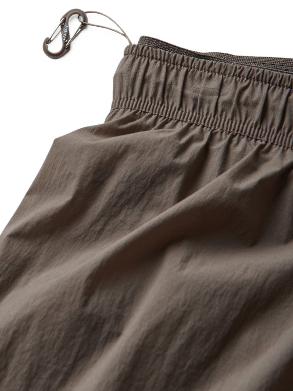 Shorts tecnici da running in marrone 