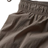Shorts tecnici da running in marrone 
