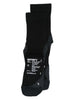 Satisfy black logo socks - unisex