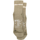 Calze effetto tie-dye in verde Satisfy - unisex 