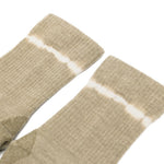 Calze effetto tie-dye in verde Satisfy - unisex 