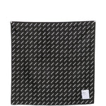 Sciarpa carre de soie softcell in nero Satisfy - unisex 