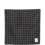 Sciarpa carre de soie softcell in nero Satisfy - unisex 