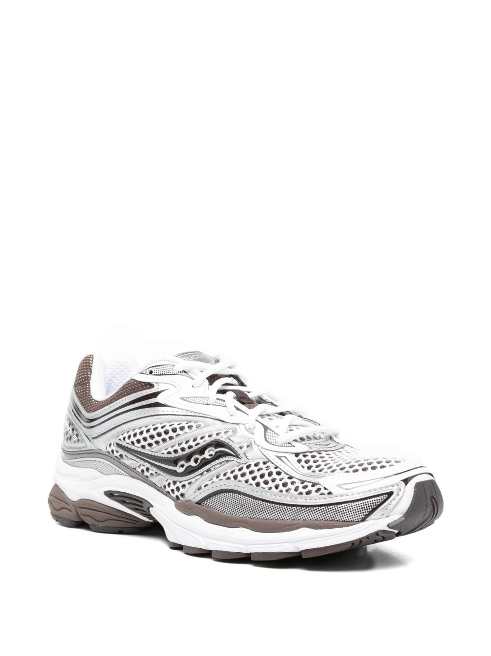 Sneakers Progrid Omni 9 in bianco e marrone 